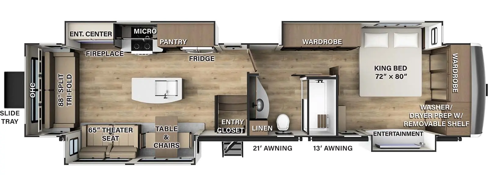 393RL Floorplan Image